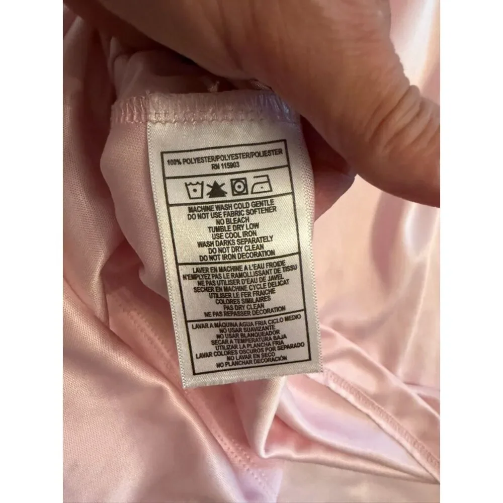 Bermuda Sands Pink Golf Polo Shirt Women's Large NCC 1916 Performance
